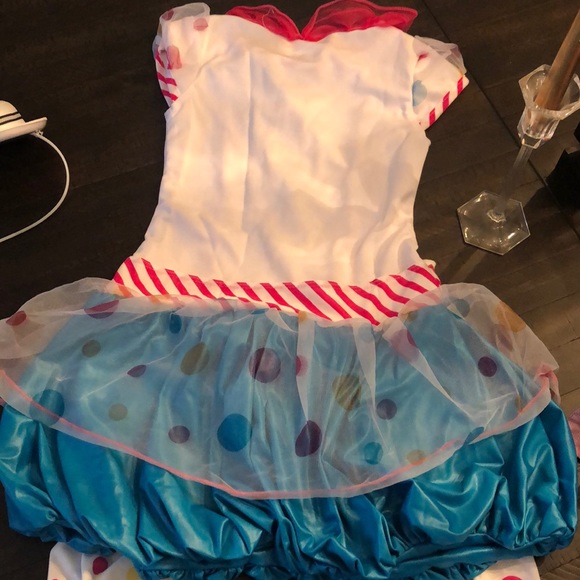 Super cute clown costume tween size 10/12 - Picture 6 of 7